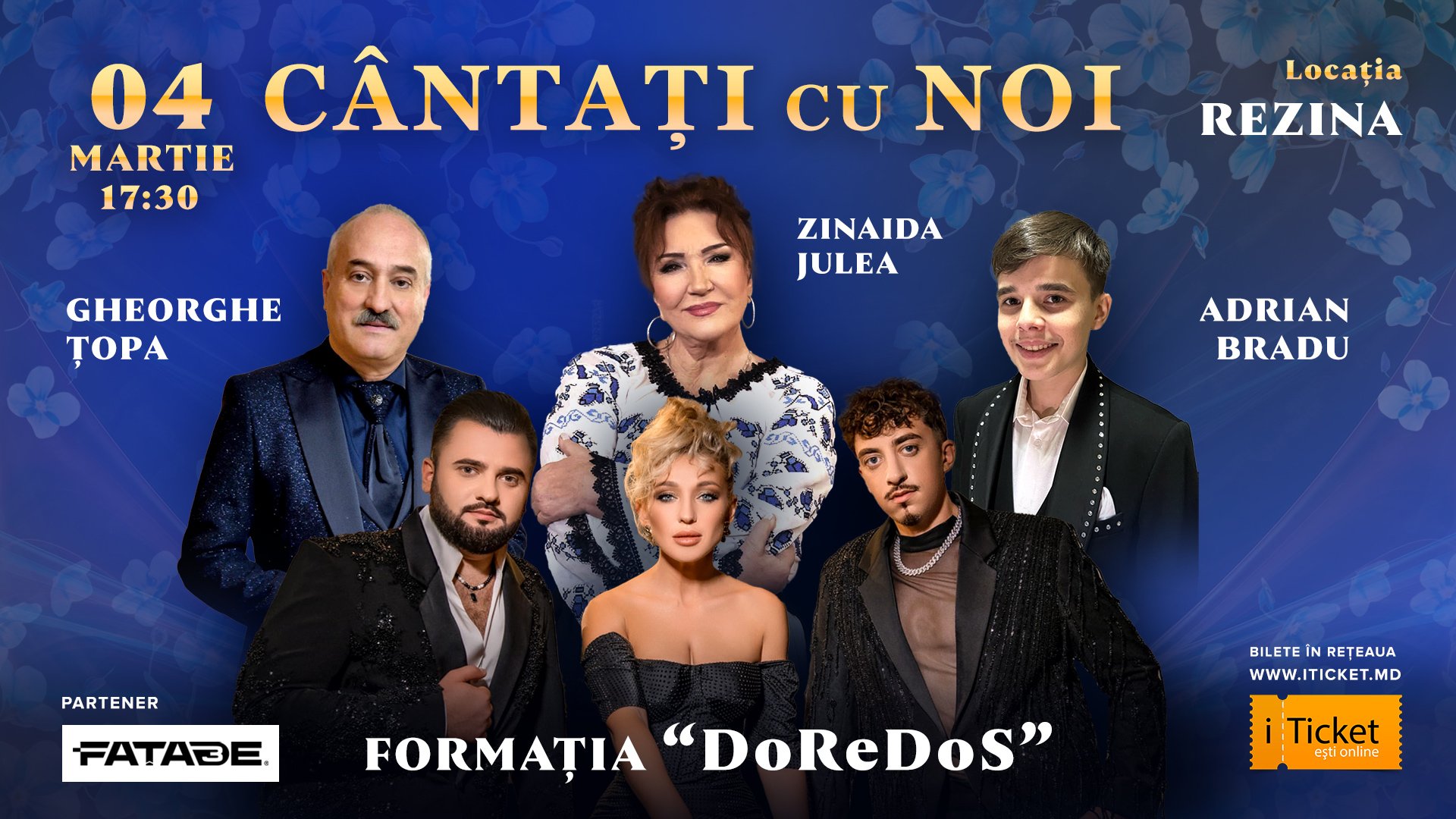 Vă invităm la un spectacol de excepție, cu genericul „Cântați cu noi”