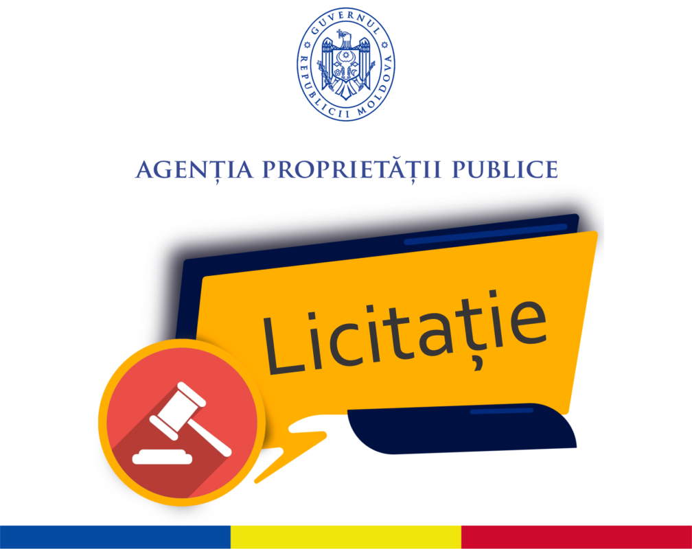 APP anunță desfășurarea licitației cu strigare pentru valorificarea unor bunuri proprietate de stat