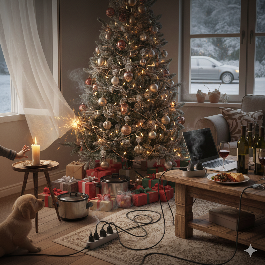 Atenție la siguranța în perioada sărbătorilor de iarnă!