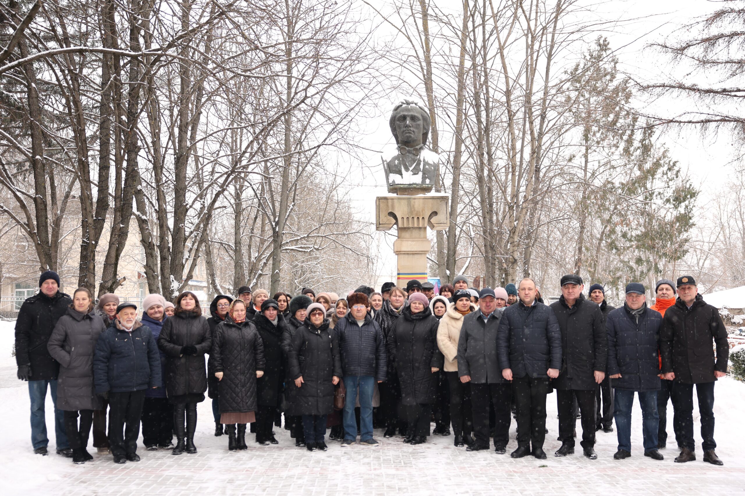 Ziua Culturii Naționale, marcată la Rezina printr-un omagiu adus lui Mihai Eminescu