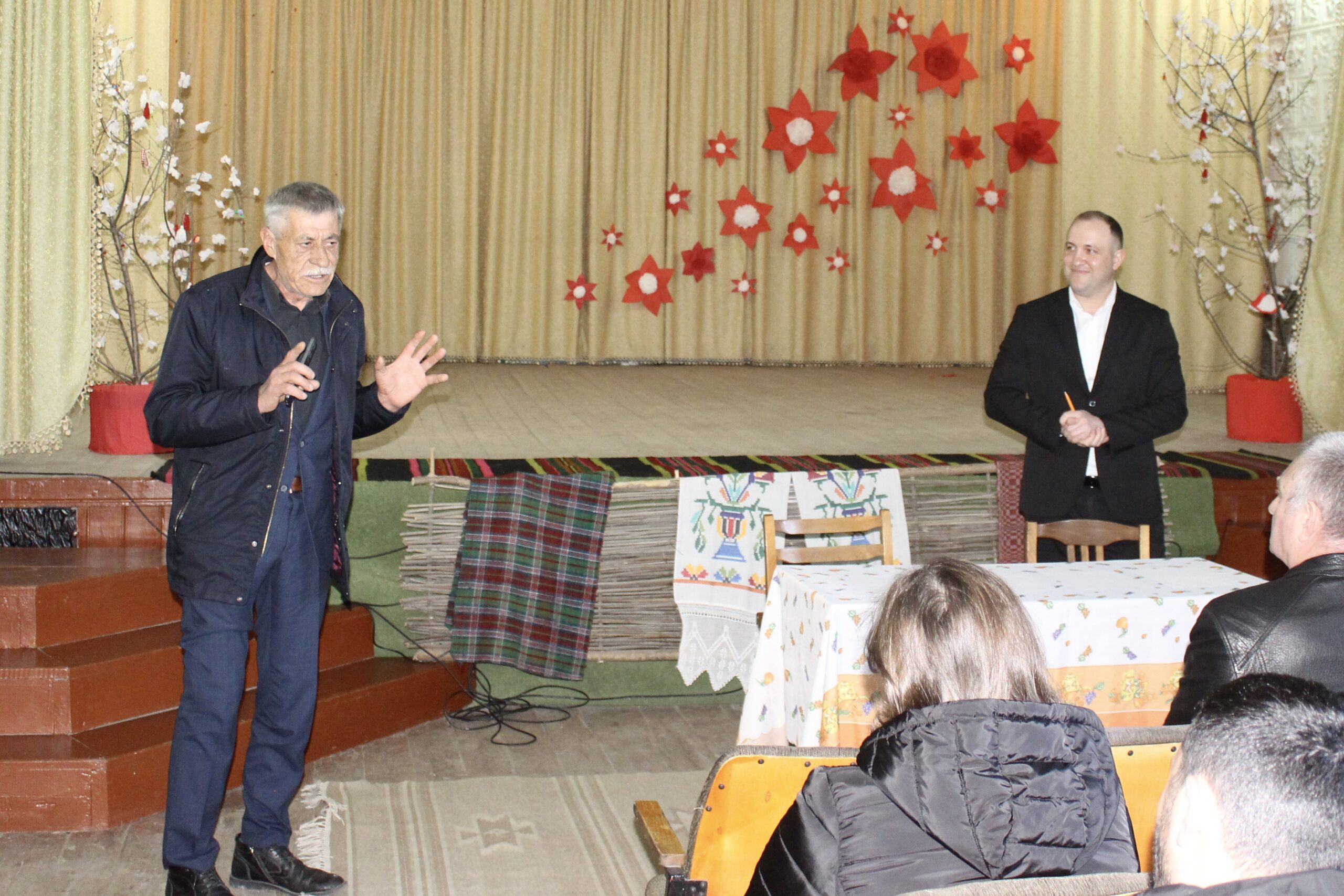 Vizita Președintelui raionului Rezina, Teodor Cuculescu, la Lalova