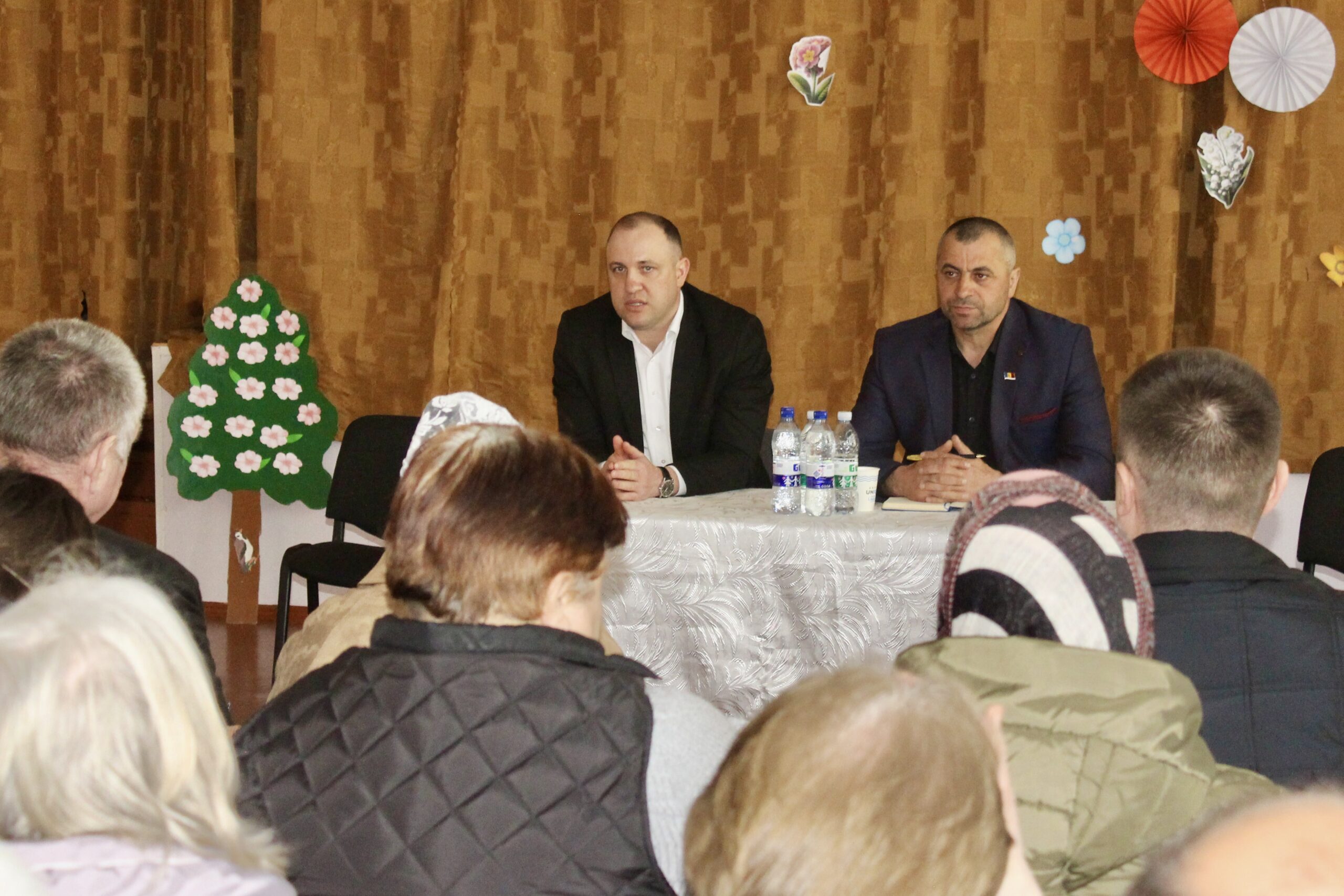 Vizita Președintelui raionului Rezina, Teodor Cuculescu, la Gordinești