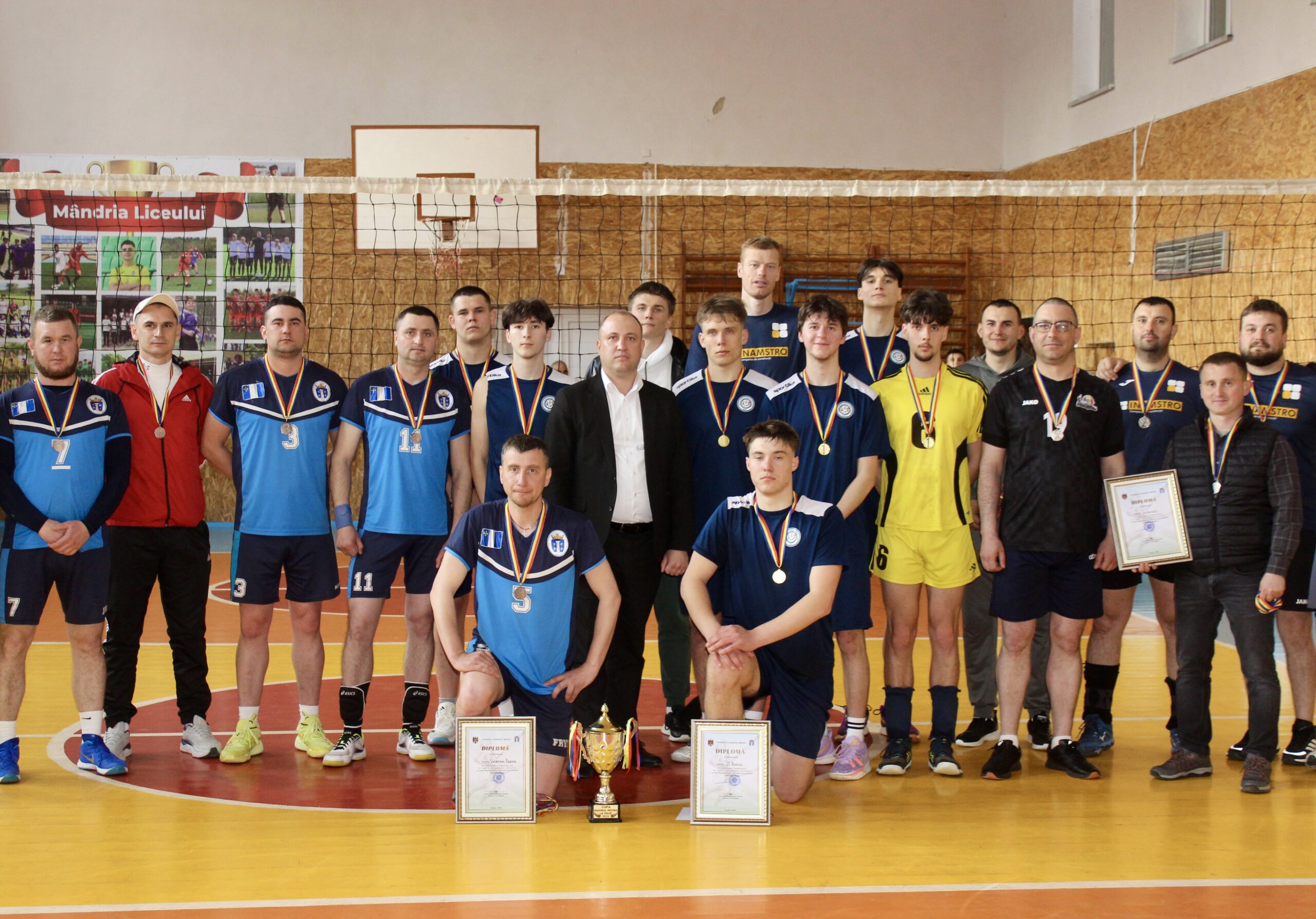 Cupa Raionului Rezina la Volei – O manifestare a sportului și a spiritului de echipă sub egida Consiliului Raional Rezina