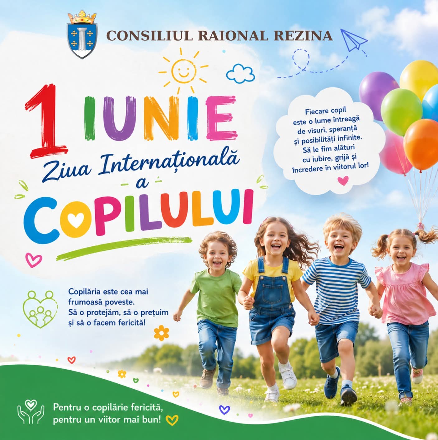 Mesaj cu prilejul Zilei Internaționale a Copilului – 1 Iunie