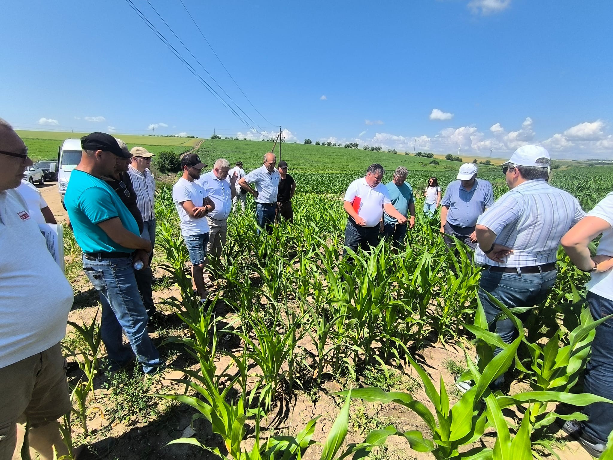 Schimb de bune practici în agricultură: „Școala de Câmp a Fermierului” – o nouă ședință practică la Echimăuți