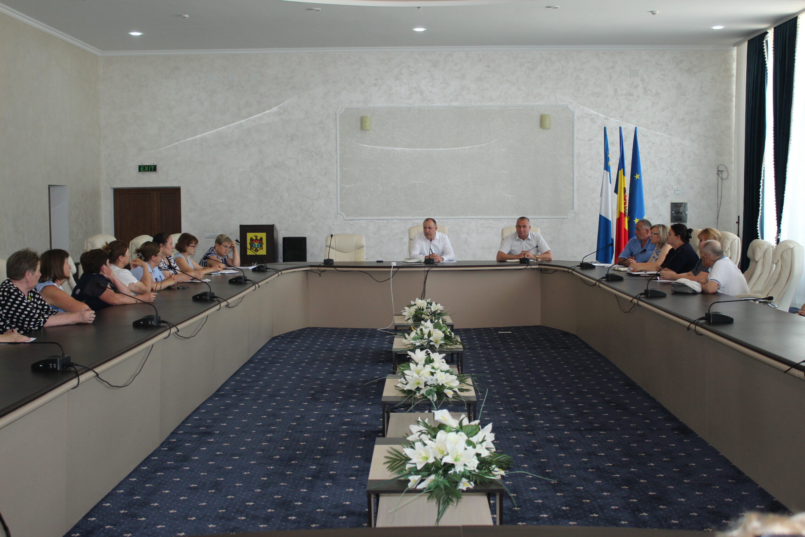 Ședință de lucru cu angajații medicali din Rezina privind procesul de reorganizare a sistemului de sănătate