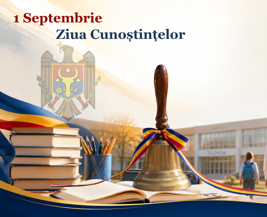 Mesaj de felicitare a președintelui raionului Rezina cu prilejul Zilei de 1 Septembrie – Ziua cunoștințelor