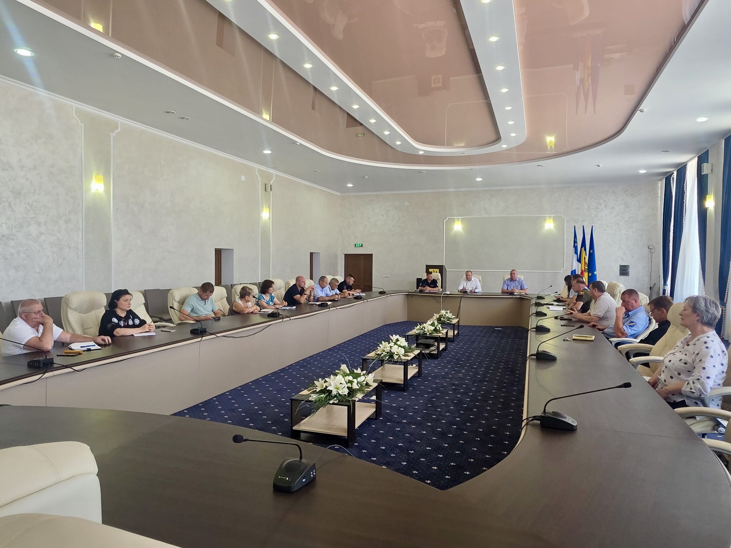 Ședință extraordinară a CSE Rezina privind situația din Lalova afectată de ploile torențiale